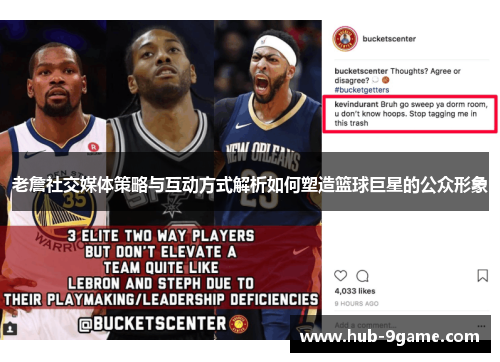 老詹社交媒体策略与互动方式解析如何塑造篮球巨星的公众形象 老詹社交媒体策略与互动方式解析如何塑造篮球巨星的公众形象